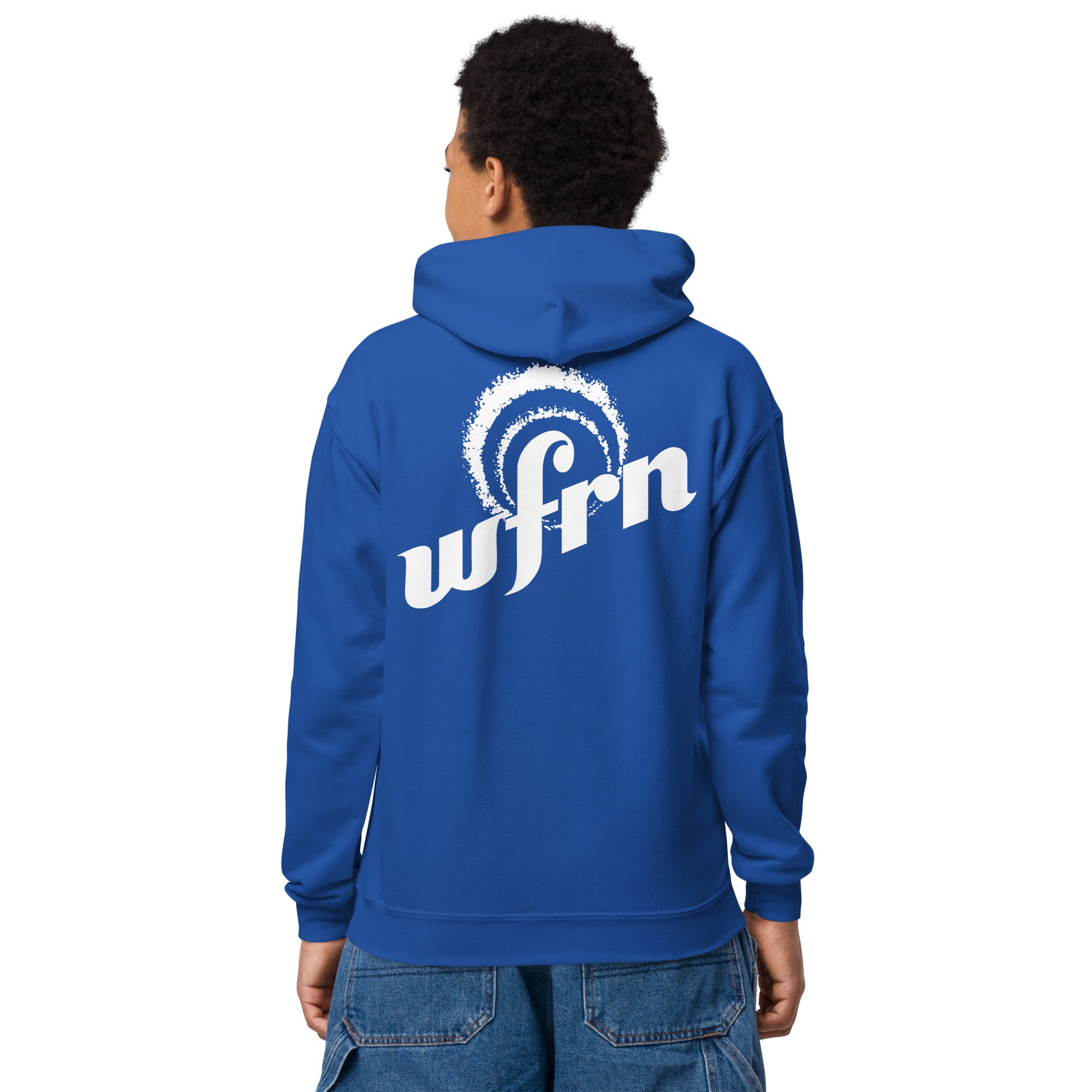 Child of the King Kids Hoodie in royal blue