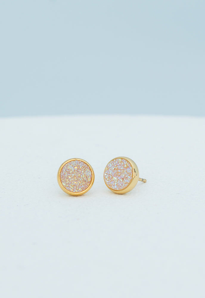 Brittany White Agate Stud Earrings by Starfish Project