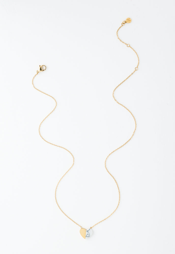 Alexis Gold Heart Necklace by Starfish Project