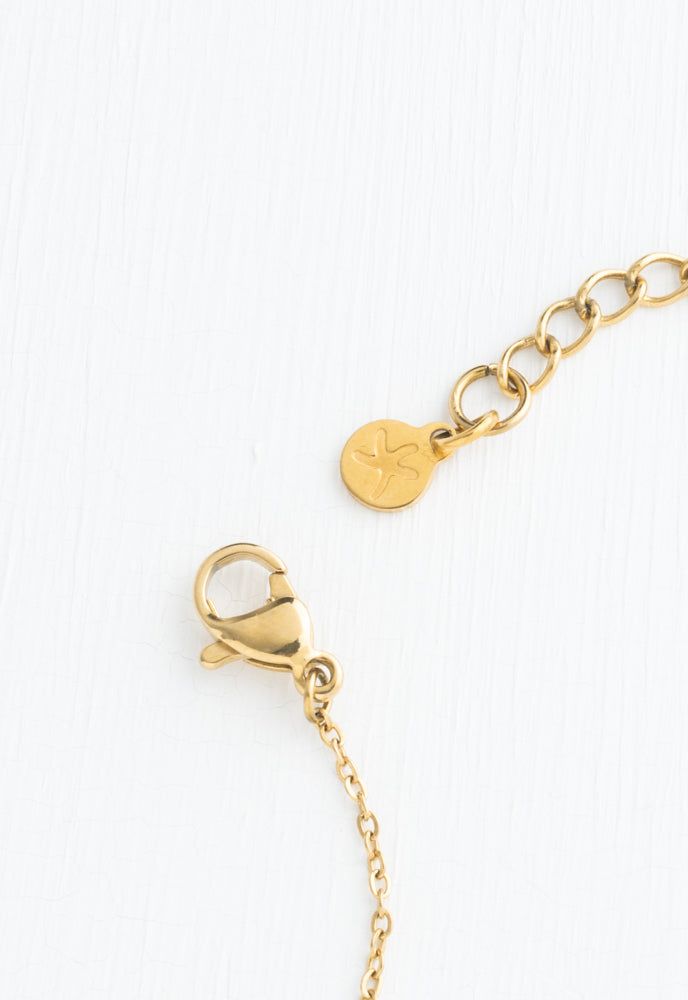 Sparrow Gold Necklace by Starfish Project