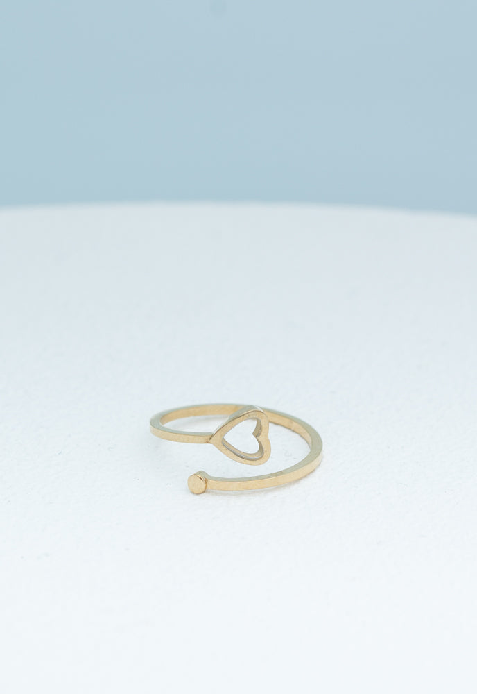 Ada Gold Heart Ring by Starfish Project