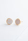 Brittany White Agate Stud Earrings by Starfish Project