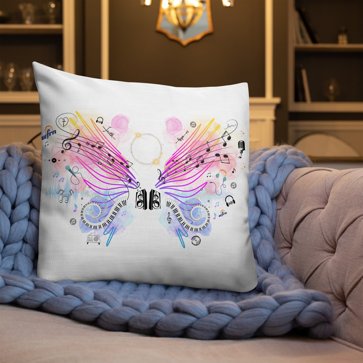 New Creation Throw Pillow - 22" x 22"
