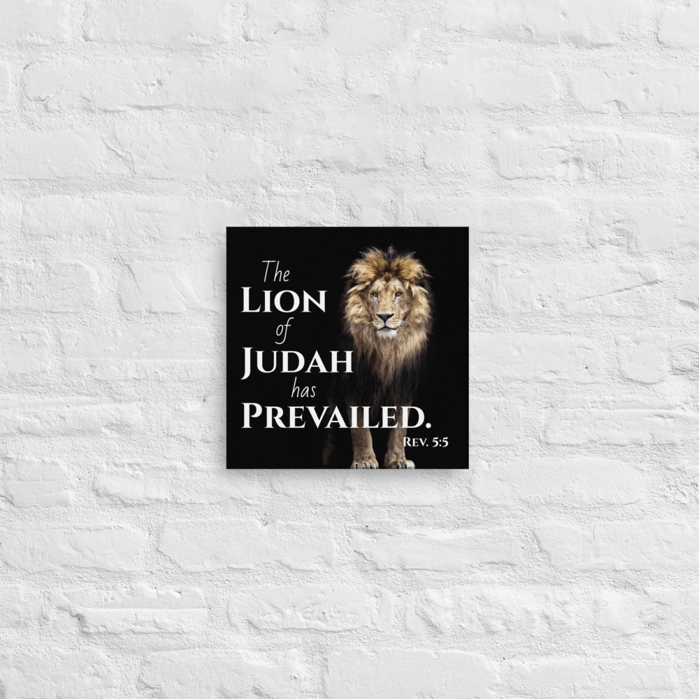 Revelation 5:5 canvas wall art 12x12