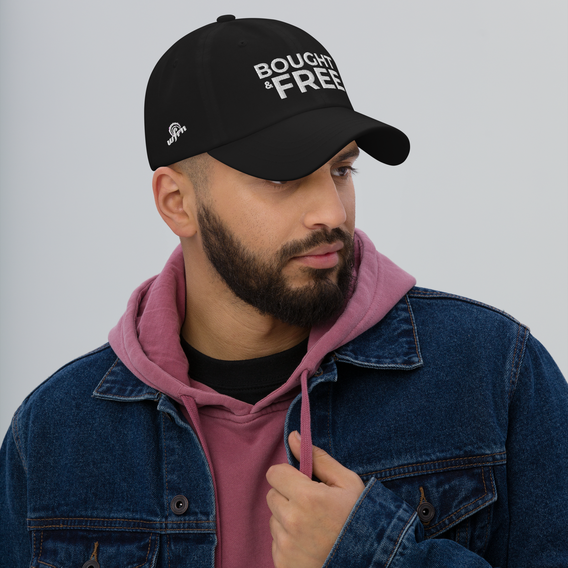 Bought & Free Hat in black
