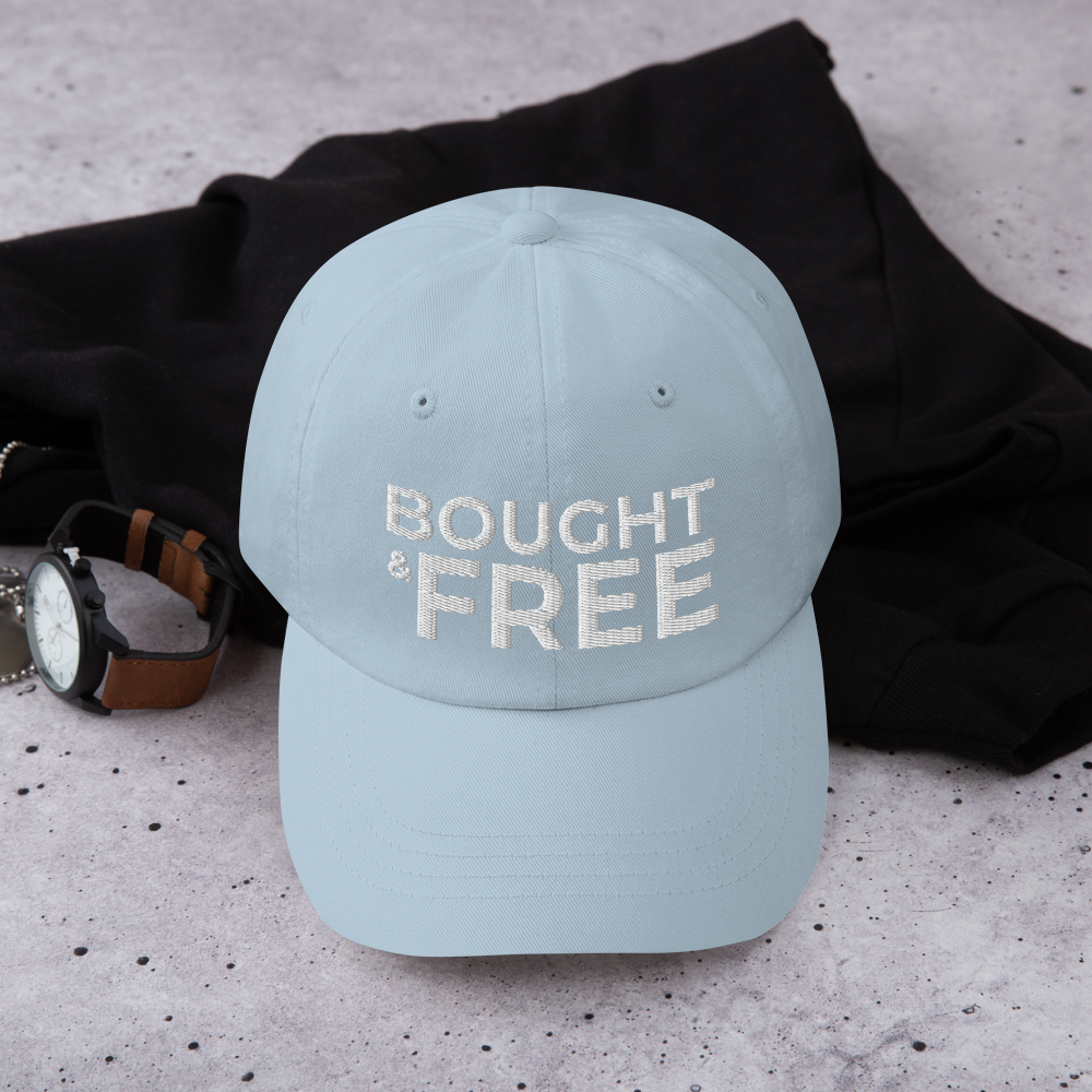 Bought & Free Hat in light blue