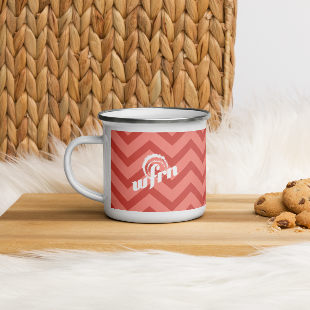 Enamel Mug - Eph. 4:32 - back with WFRN logo