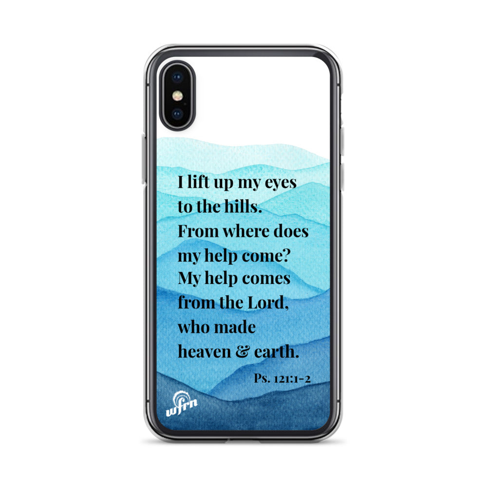 Psalm 121:1-2 iPhone X/XS Case