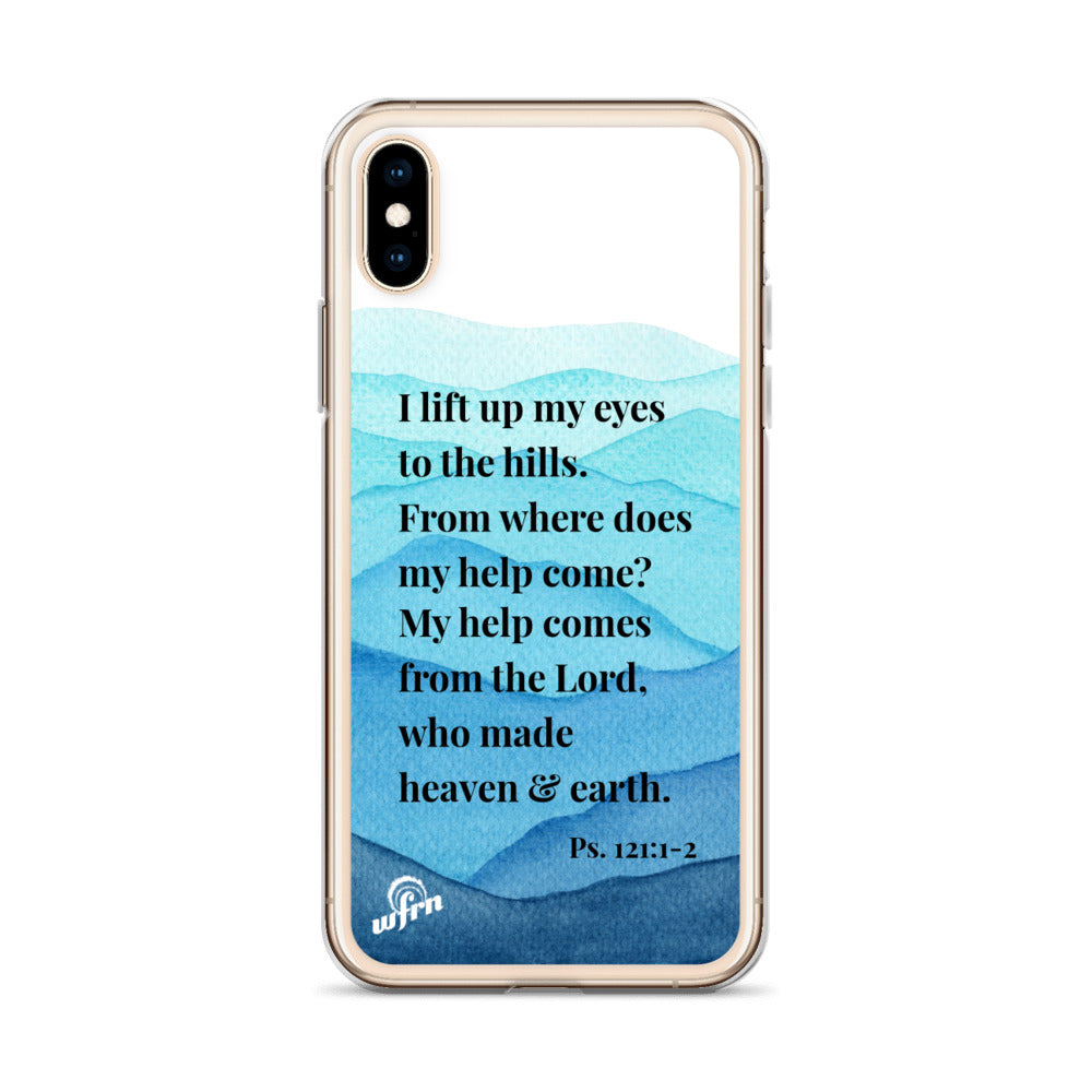 Psalm 121:1-2 iPhone X/XS Case