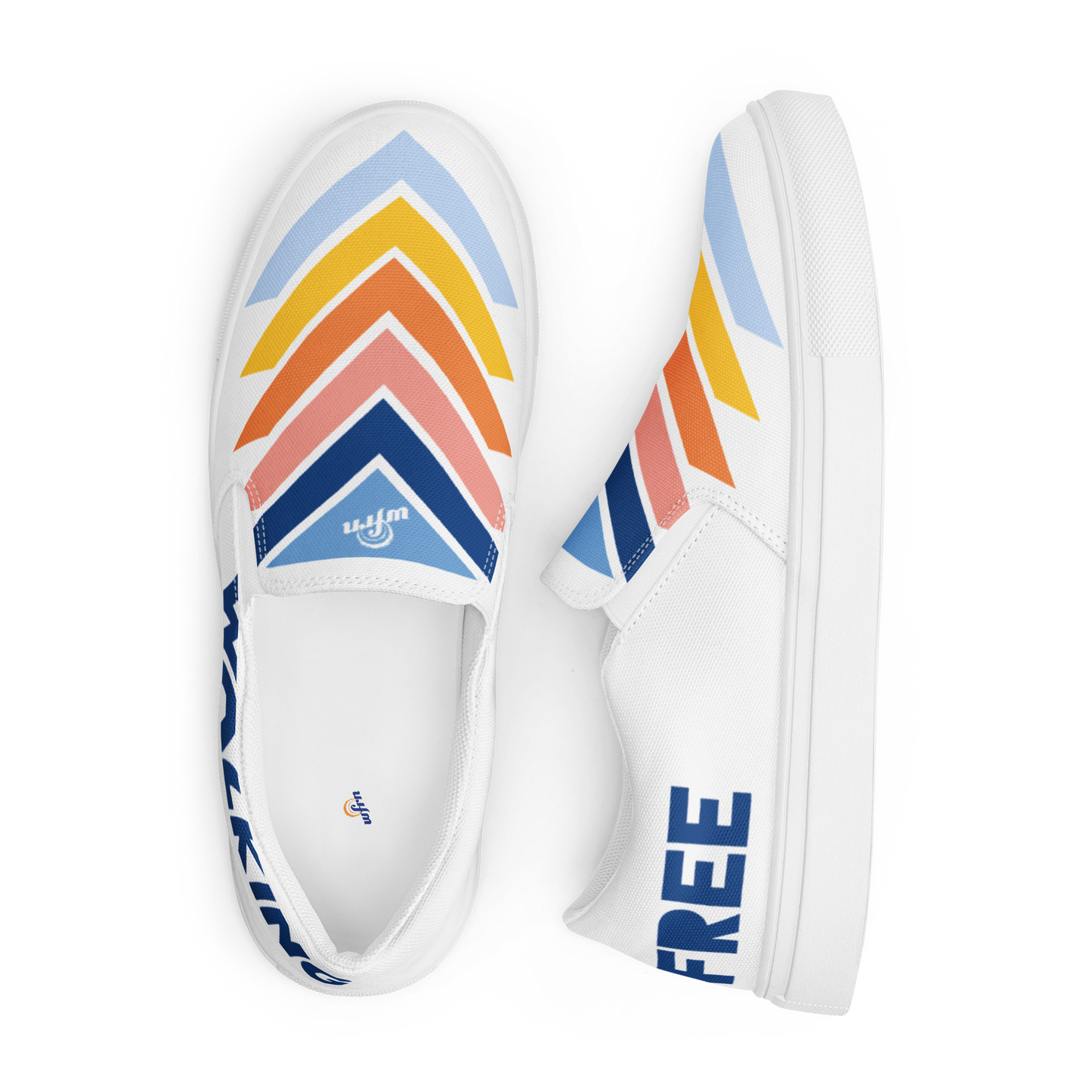 Walking Free Men’s slip-on canvas shoes