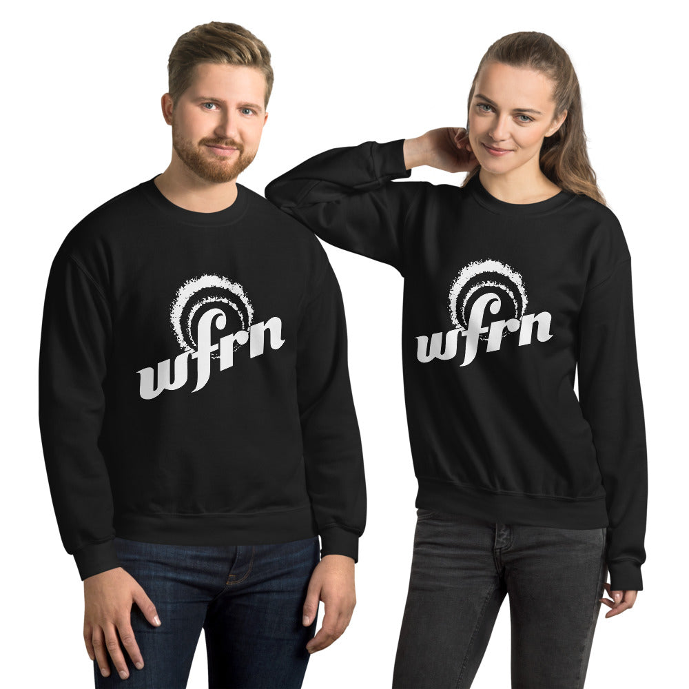 WFRN Logo in White Sweatshirt