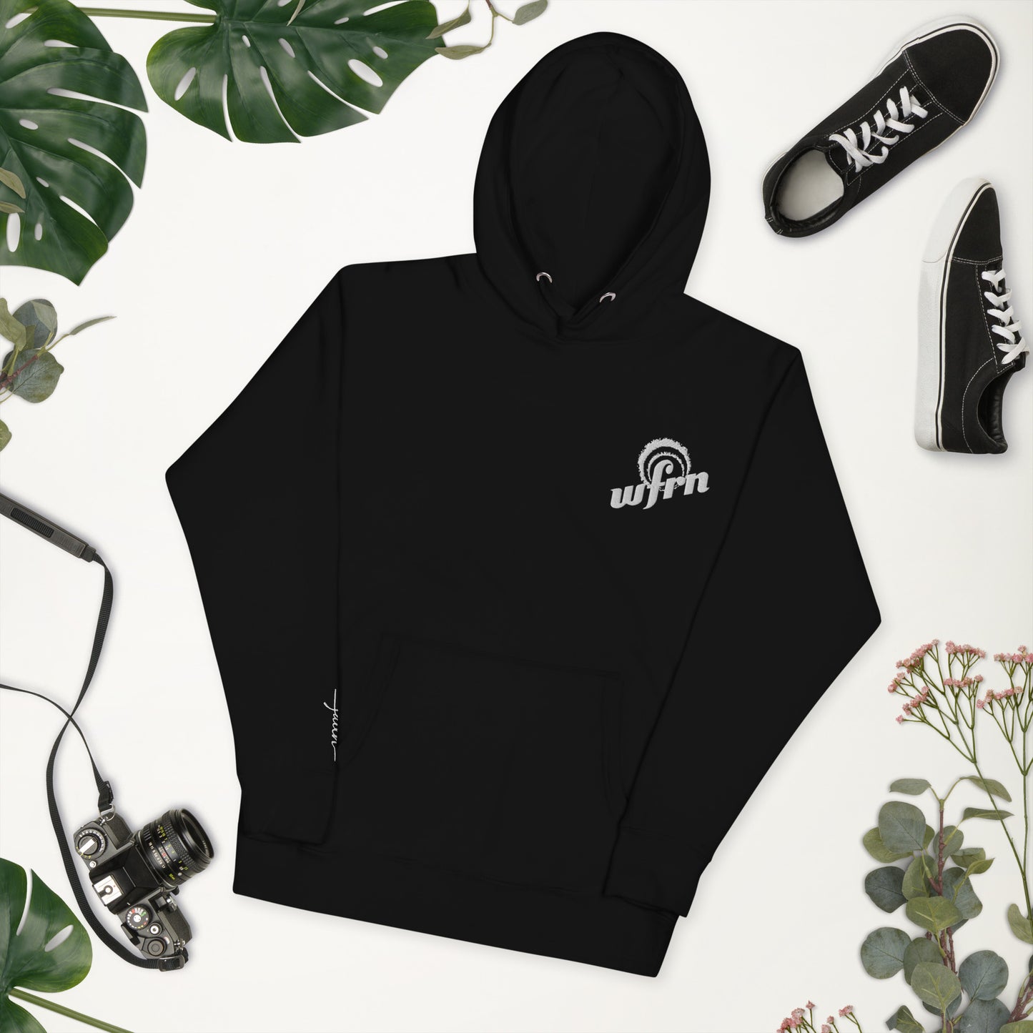 Faith Hoodie in black