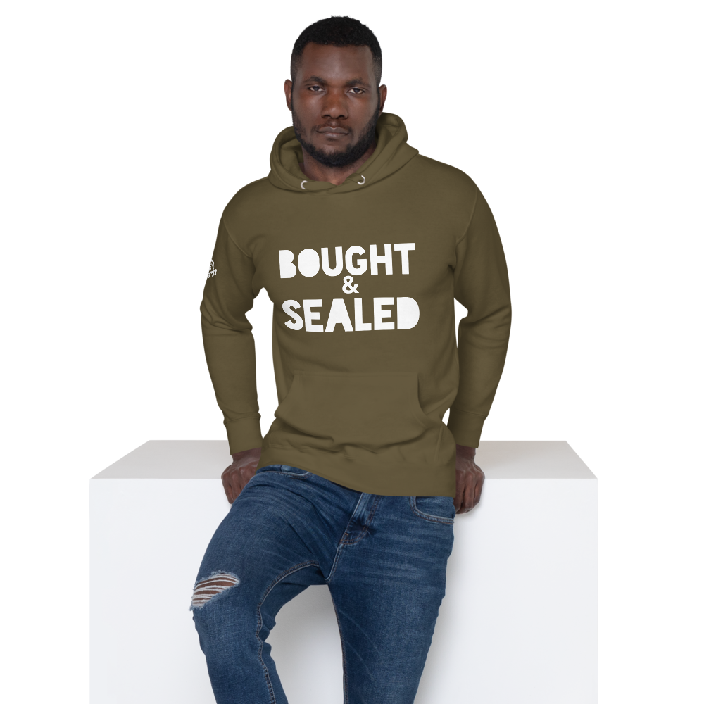 Bought & Sealed Hoodie in military green