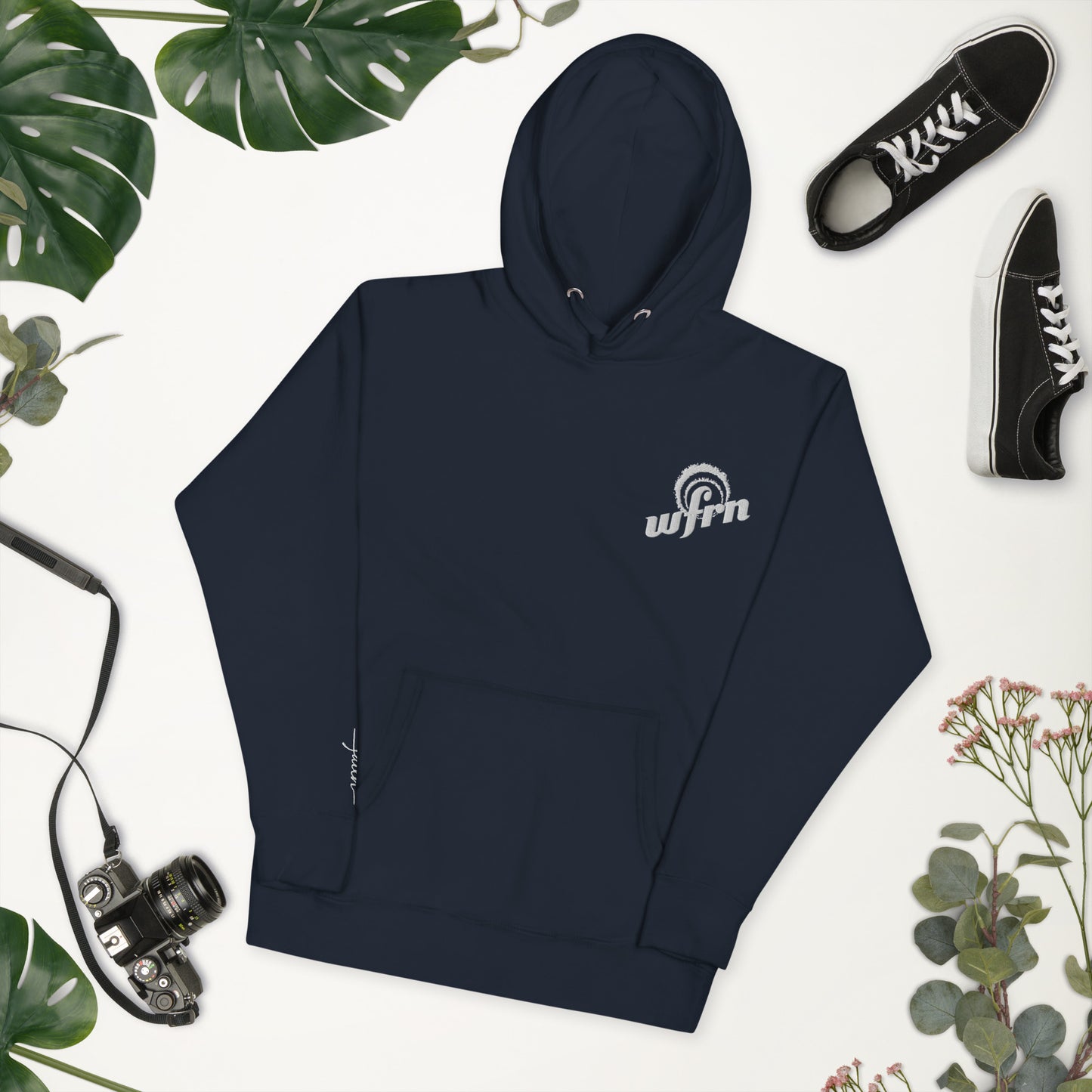 Faith Hoodie in navy blue