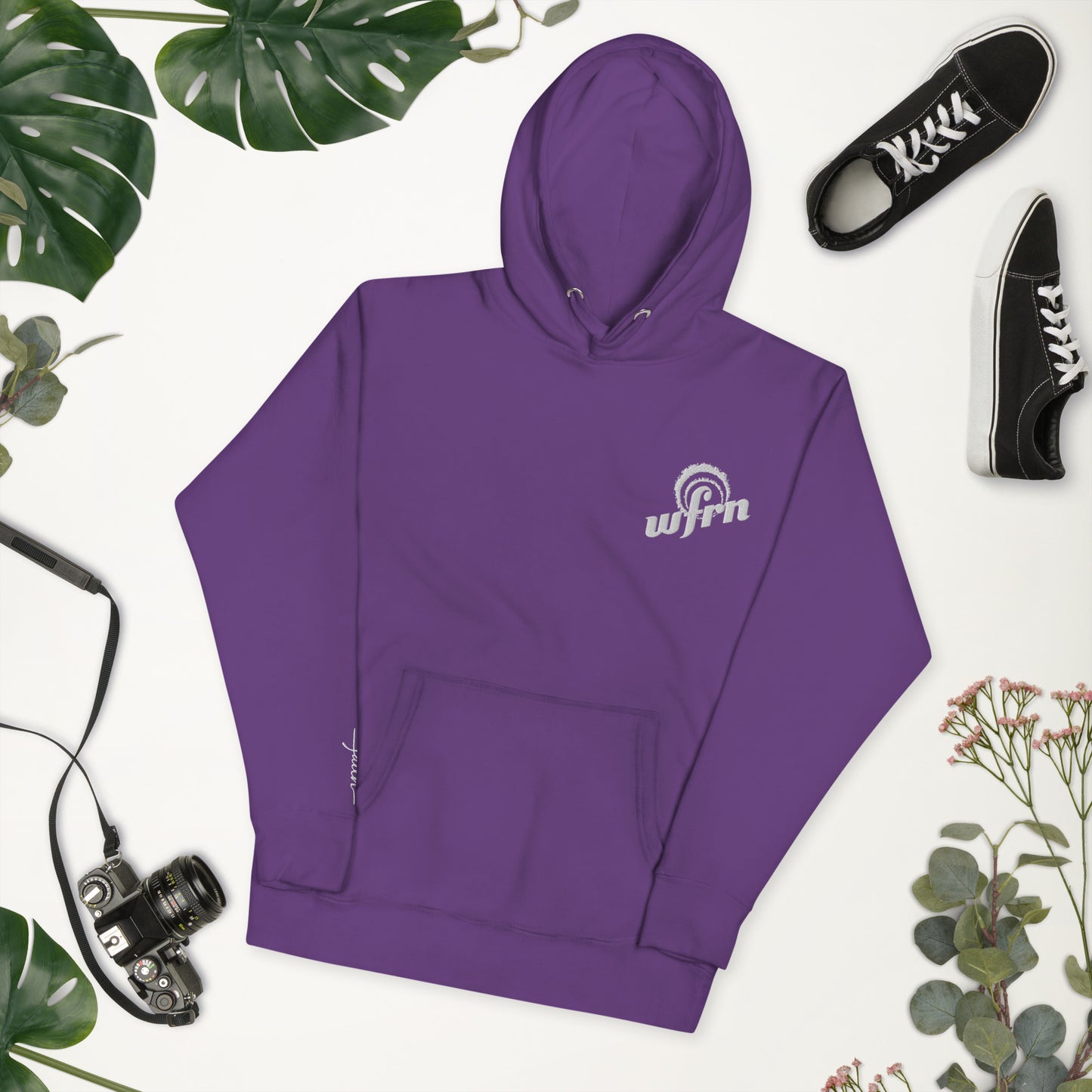 Faith Hoodie in purple