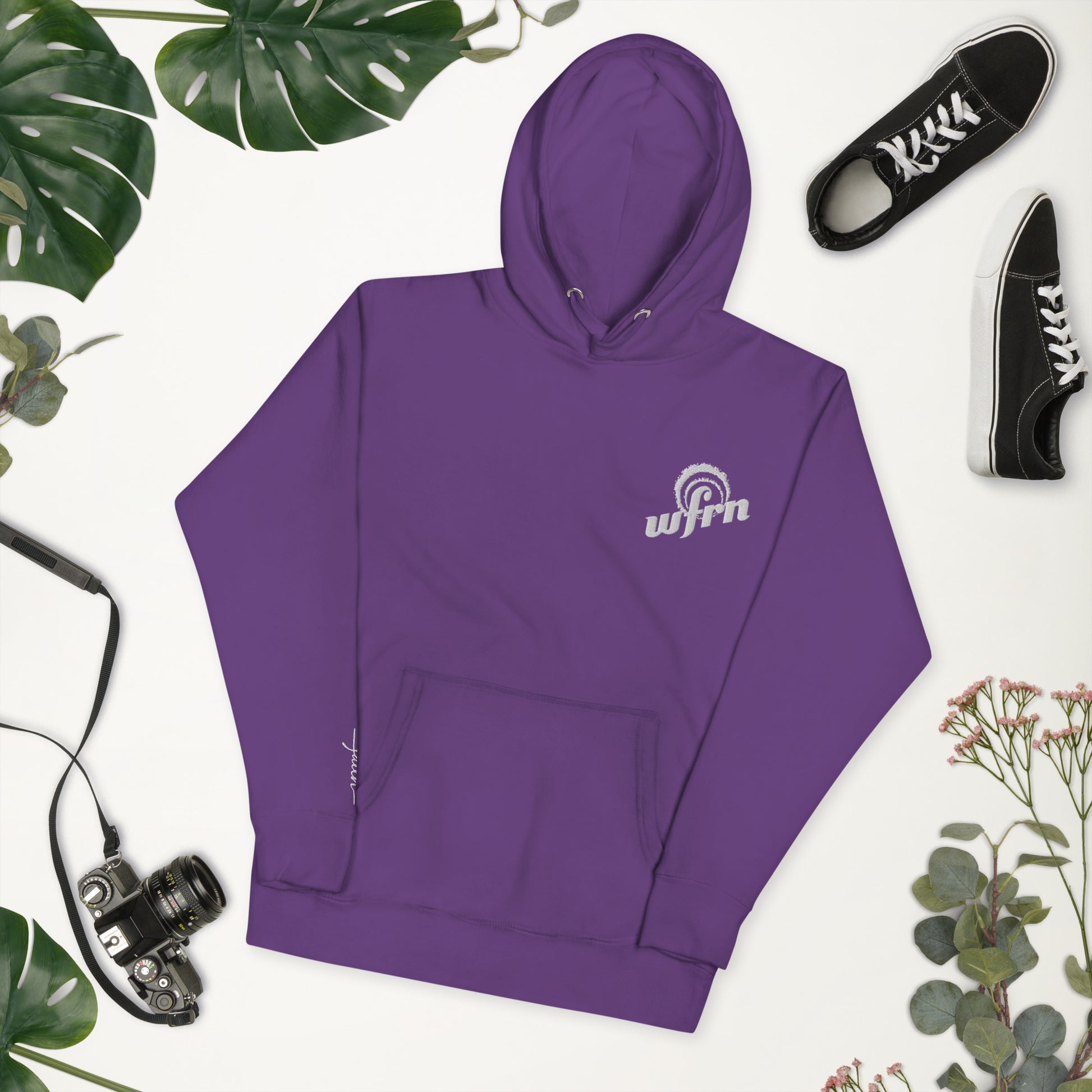 Faith Hoodie in purple
