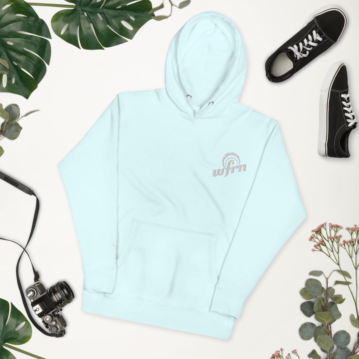 Faith Hoodie in sky blue