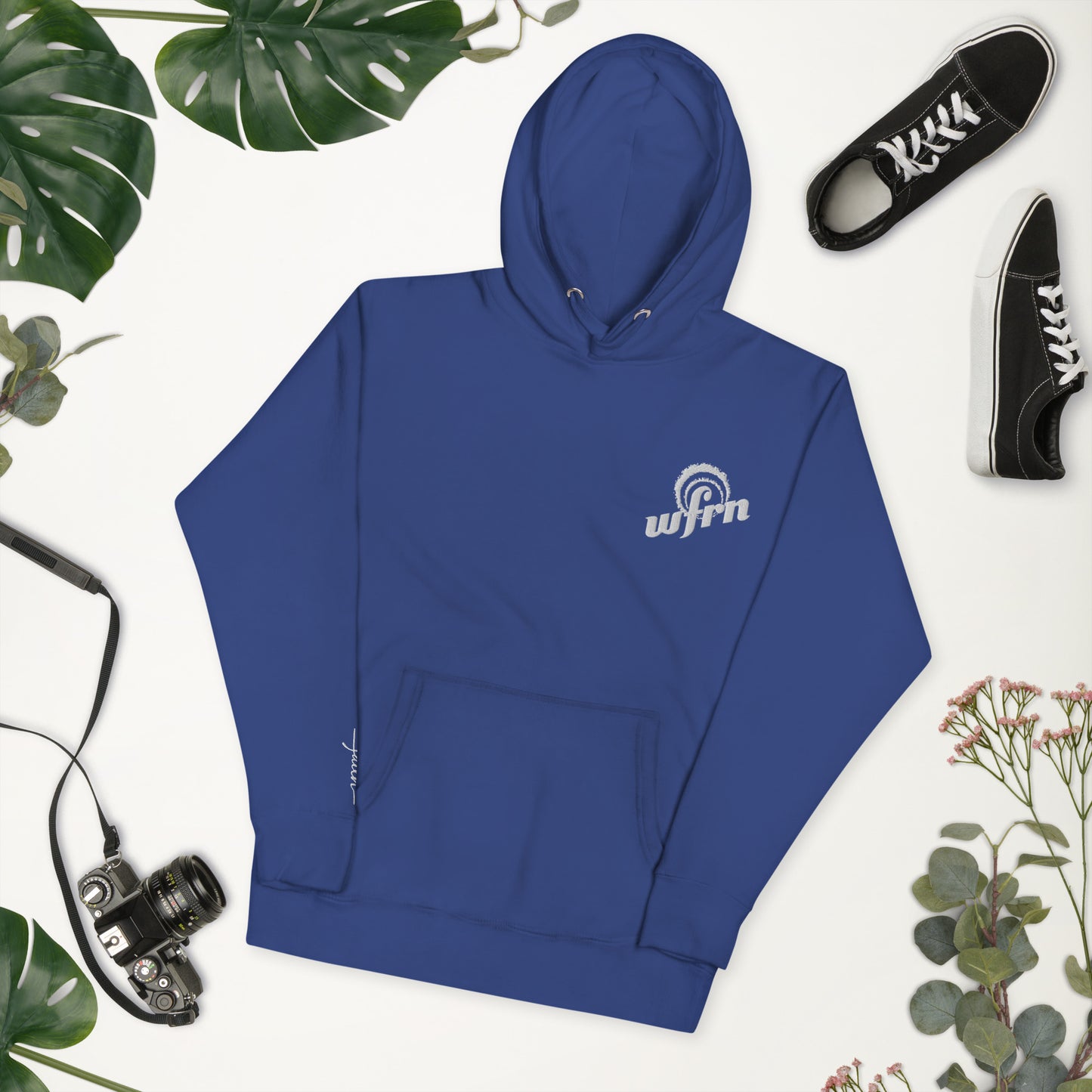 Faith Hoodie in royal blue