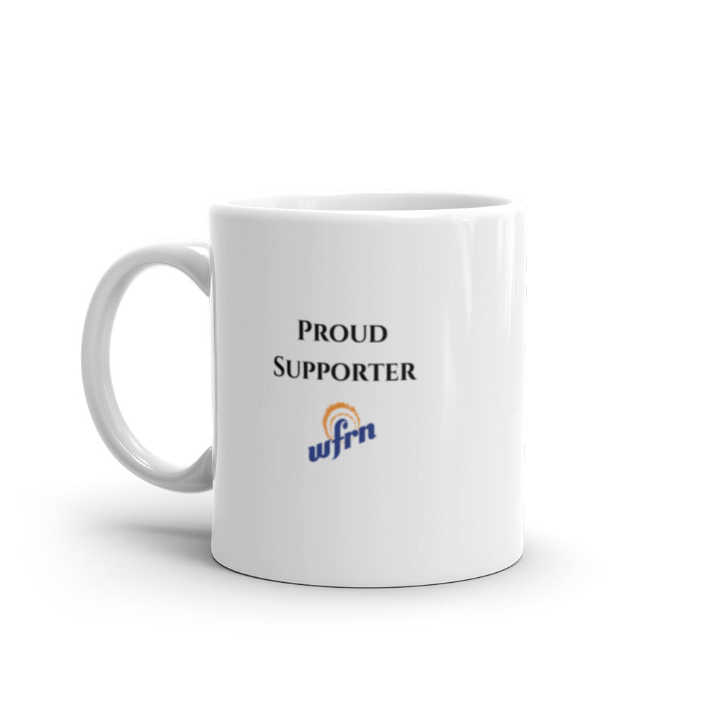 Crack Underground Research Team mug 11oz in white