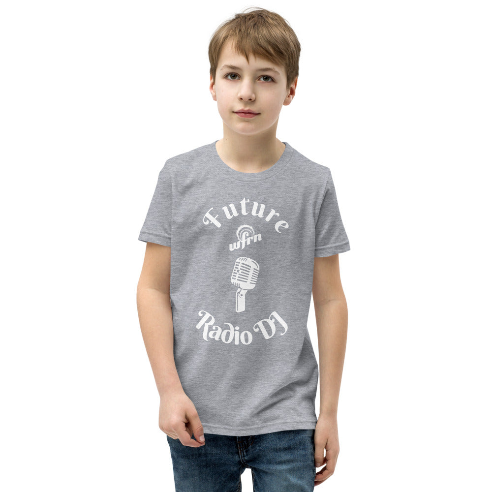 Future WFRN Radio DJ Youth Tee in athletic heather gray