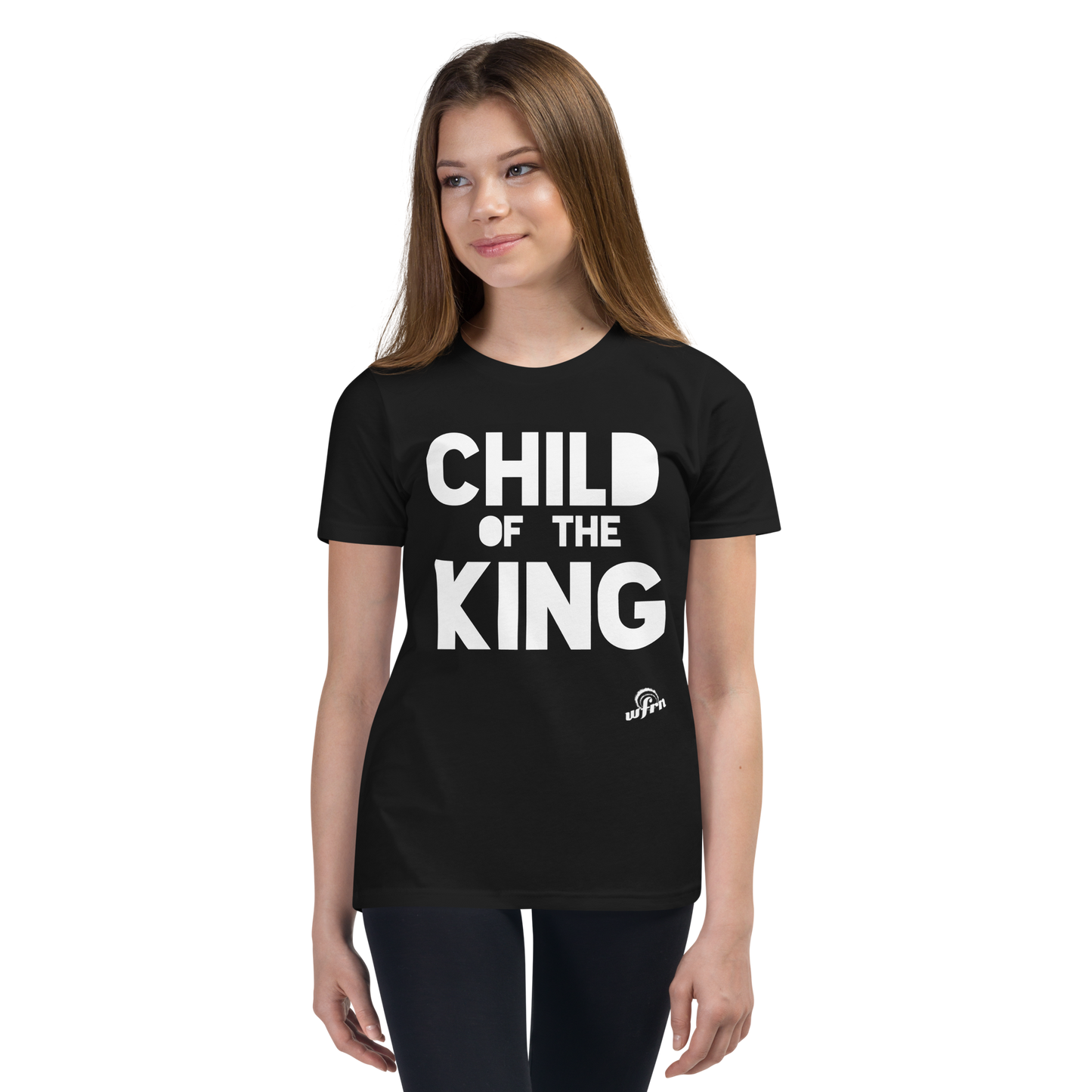 Child of the King Youth Tee in black