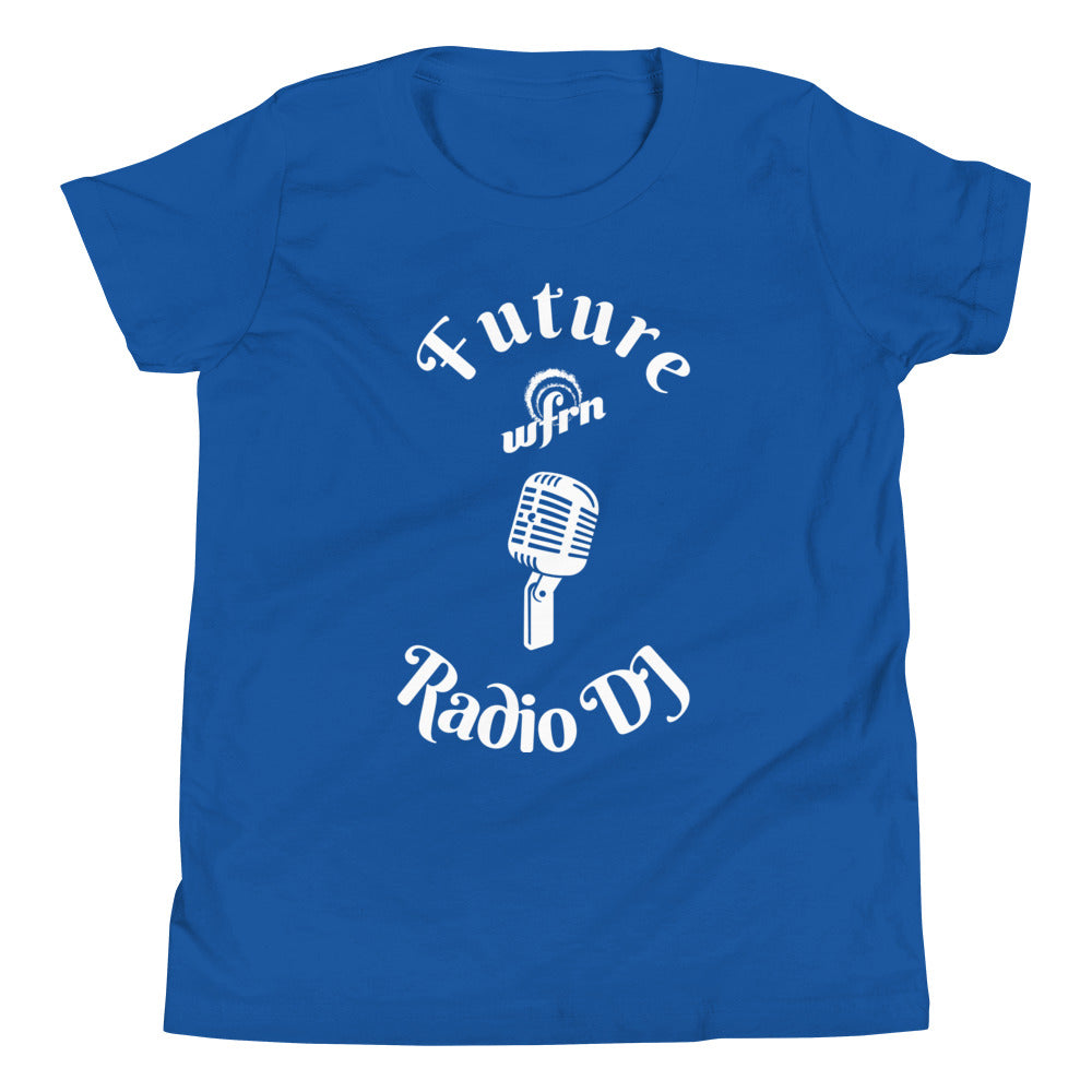 Future WFRN Radio DJ Youth Tee in royal blue