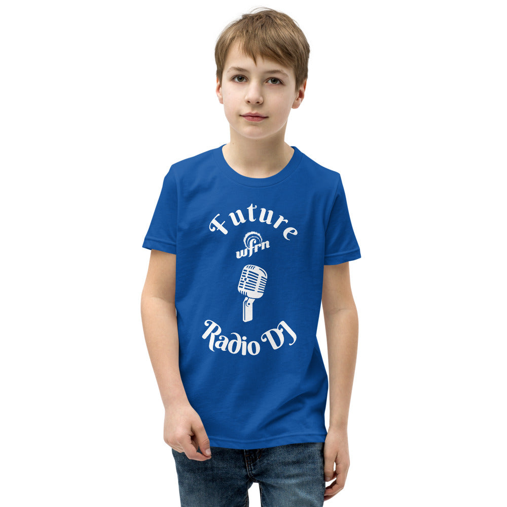 Future WFRN Radio DJ Youth Tee in royal blue