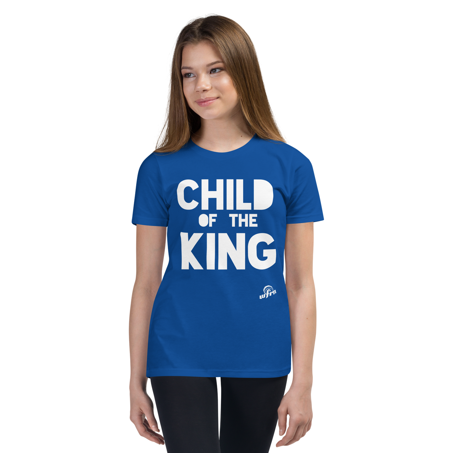 Child of the King Youth Tee in royal blue