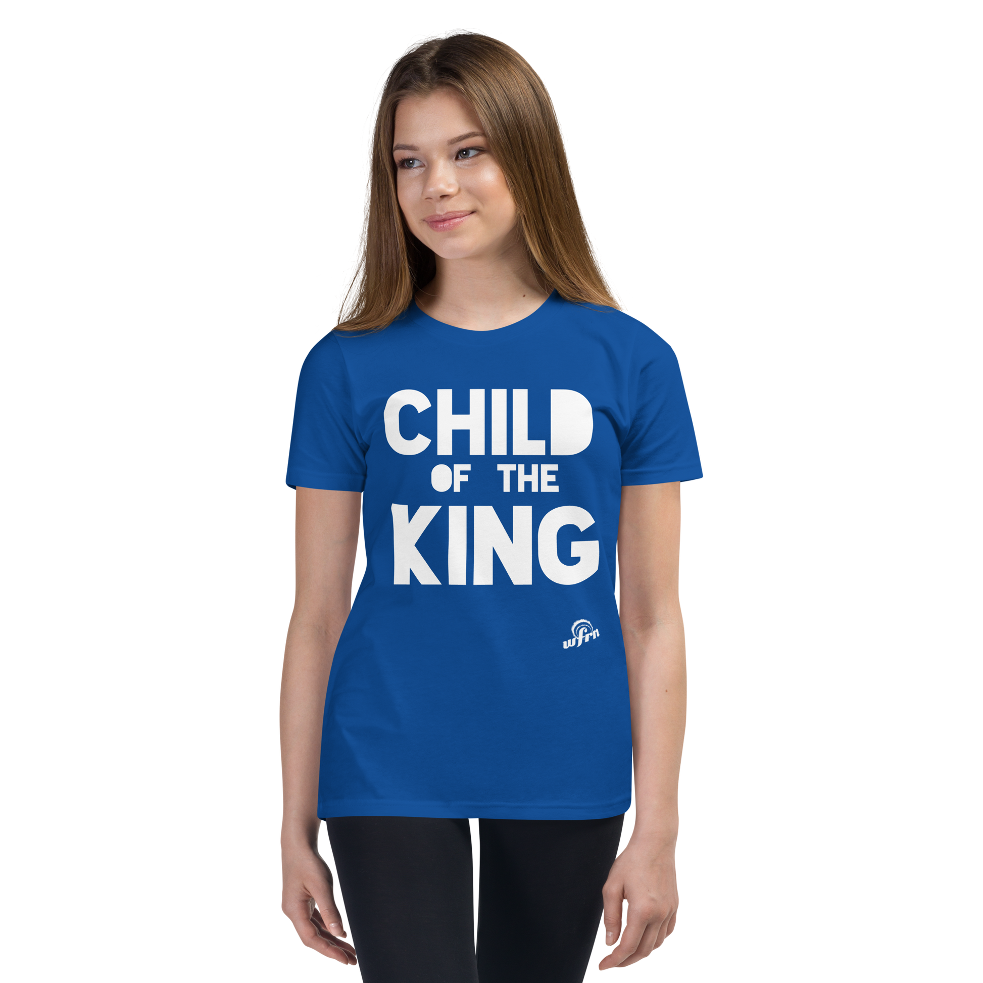 Child of the King Youth Tee in royal blue