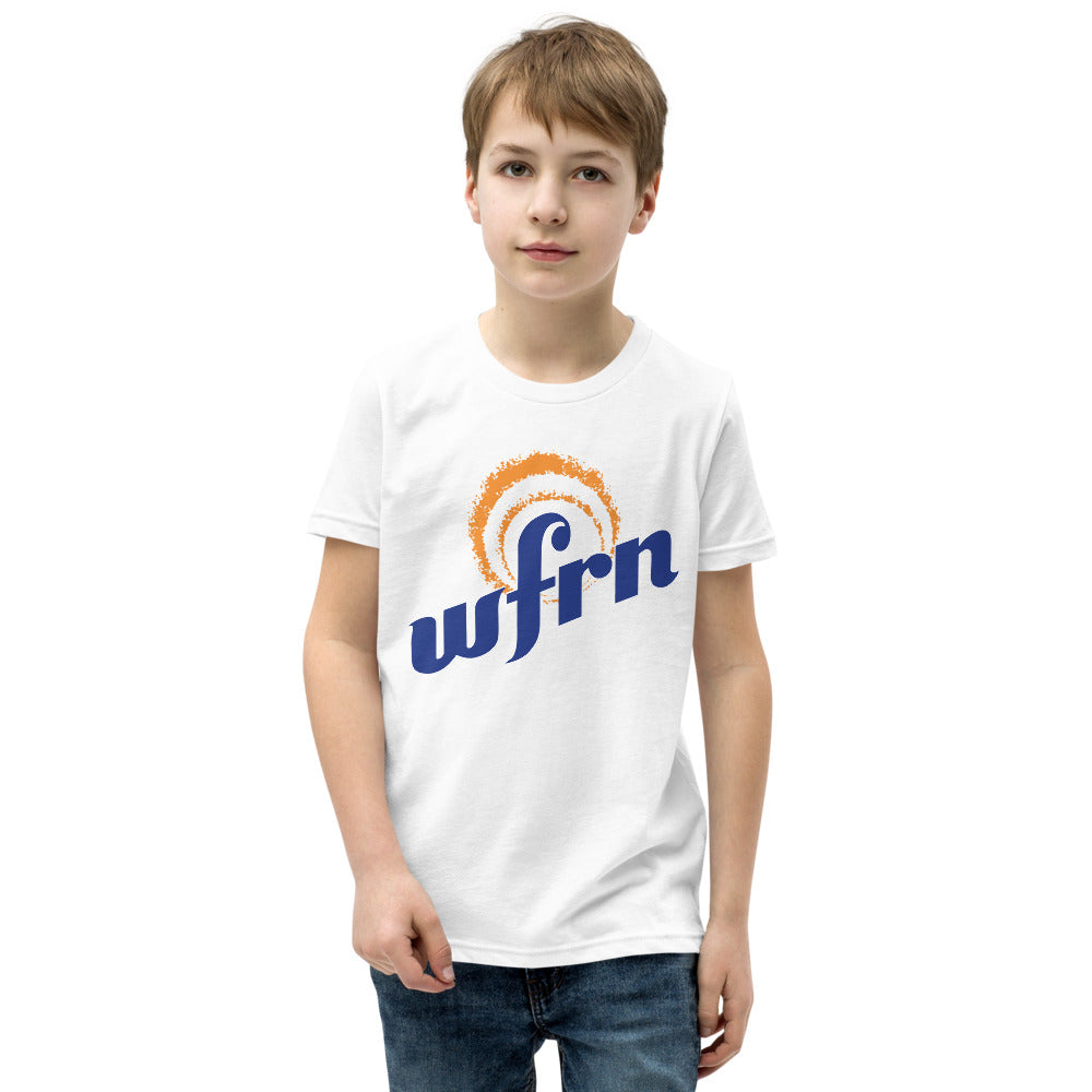Classic WFRN Logo - Youth Tee in white