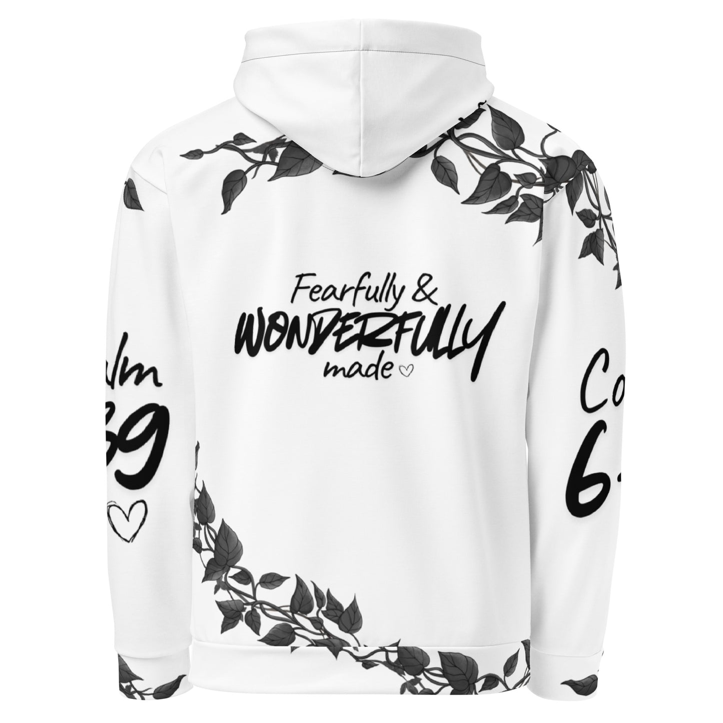 Rooted in Christ Psalm 129:14 Unisex Cotton Hoodie