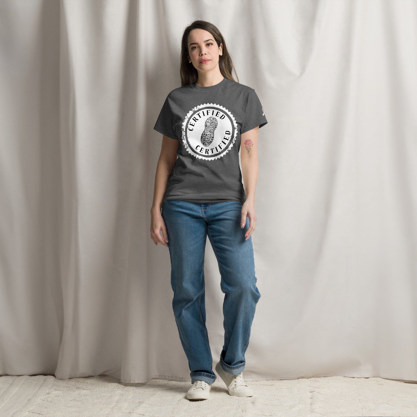 Certified Nut T-Shirt in heather grey