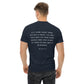 Let Your Light Shine T-Shirt in navy blue