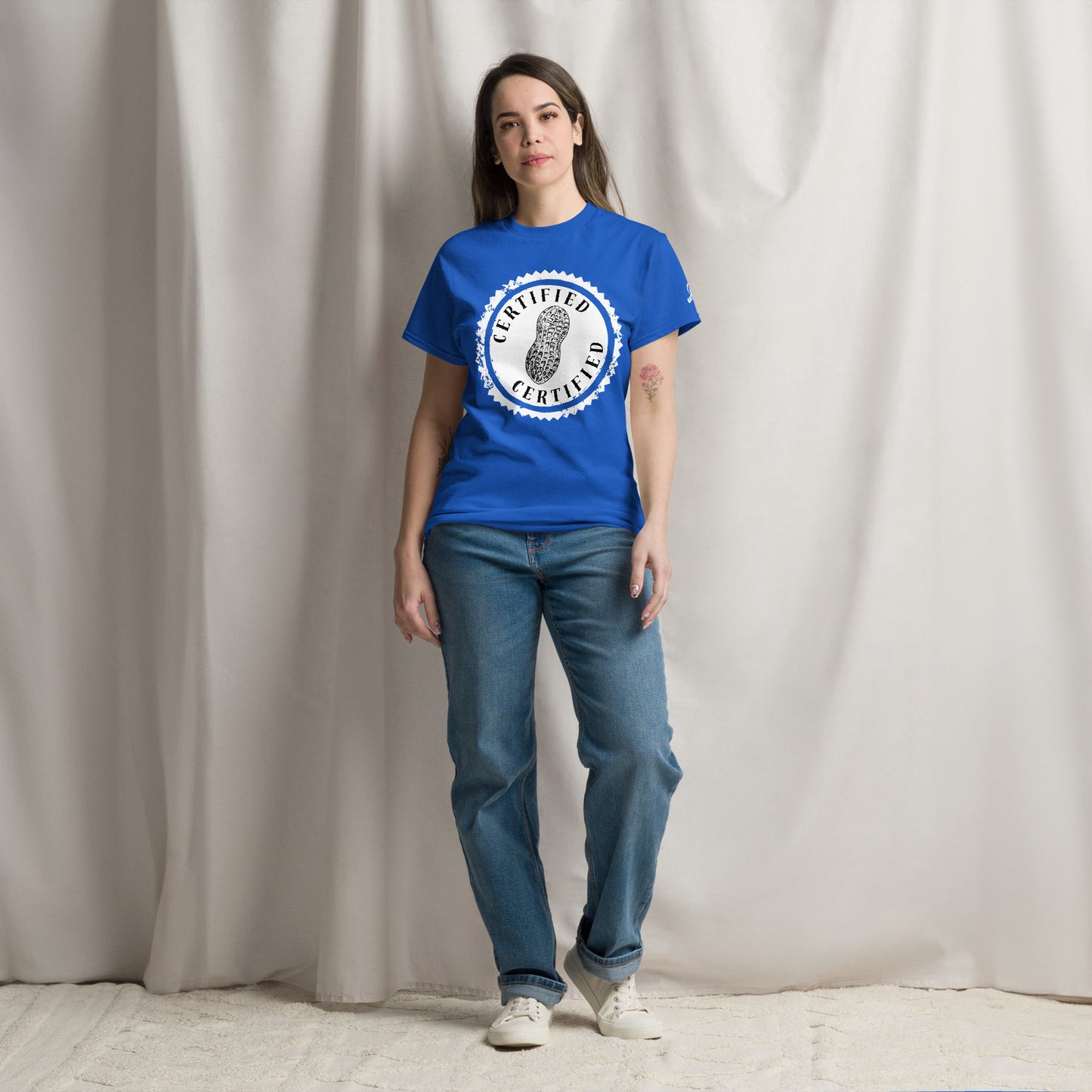 Certified Nut T-Shirt in royal blue