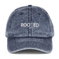 Rooted in Christ Vintage Cotton Twill Cap for Everyday Style and Wear