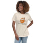 Pumpkin Spice & Jesus Christ Women's Relaxed T-Shirt in natural