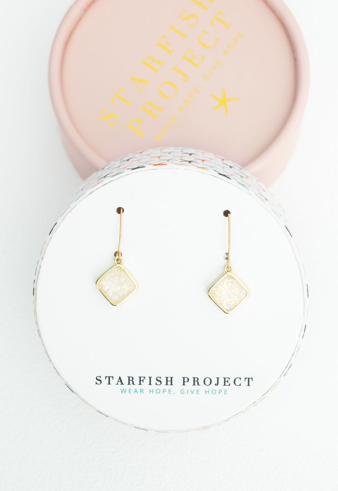 Clare Opal Earrings by Starfish Project