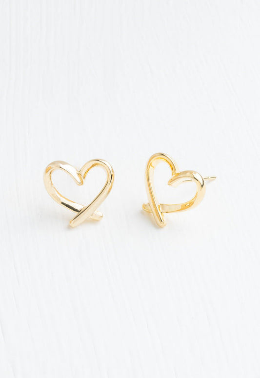 With Love Stud Earrings by Starfish Project