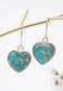 Always With You Jasper Heart Earrings by Starfish Project