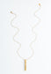 Justice Gold-Gold Bar Necklace by Starfish Project