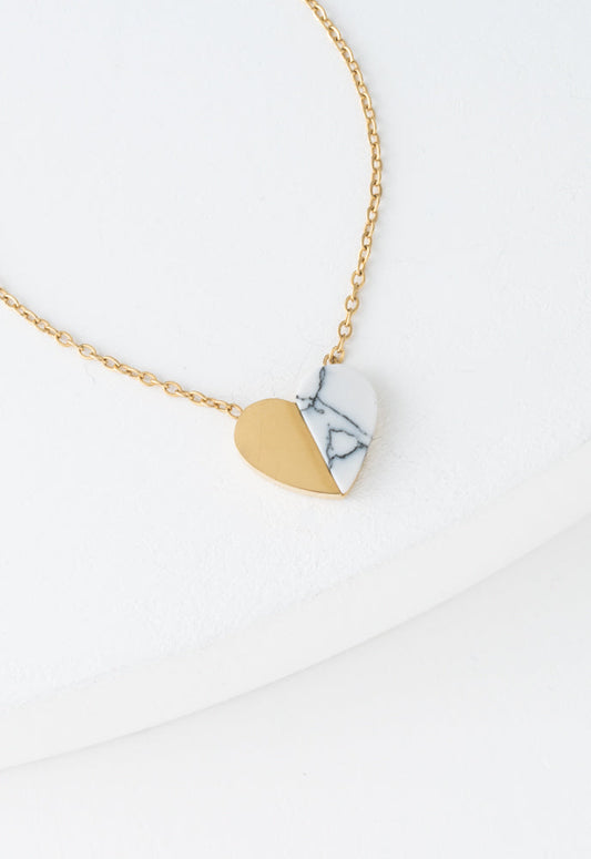Alexis Gold Heart Necklace by Starfish Project