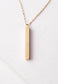 Strength Bar Necklace by Starfish Project