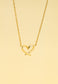 With Love Gold Necklace by Starfish Project