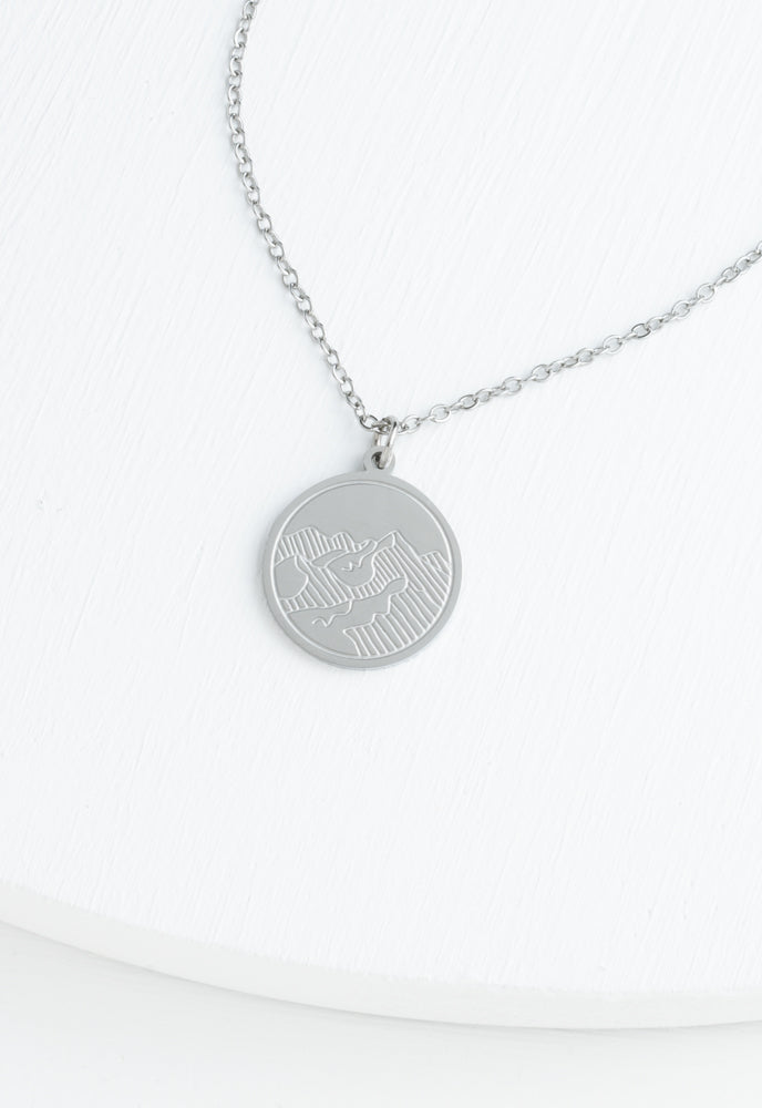 Mountain Adventure Necklace in Silver by Starfish Project