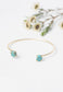 Spirited Two-Stone Turquoise Bracelet by Starfish Project