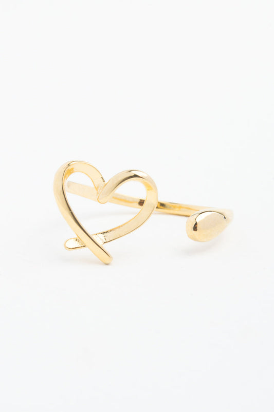 With Love Gold Ring by Starfish Project