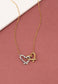 With Love Joined Hearts Necklace by Starfish Project
