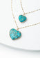 Always With You Jasper Heart Necklace Set by Starfish Project