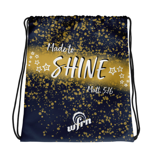 Made to Shine Drawstring Bag