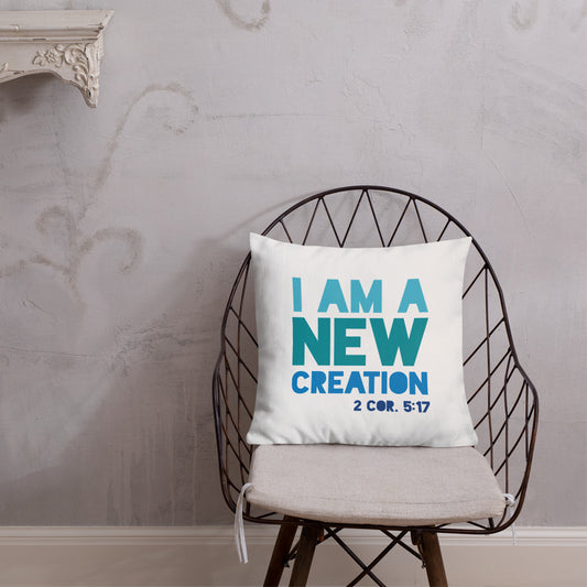 New Creation Throw Pillow - 18" x 18"